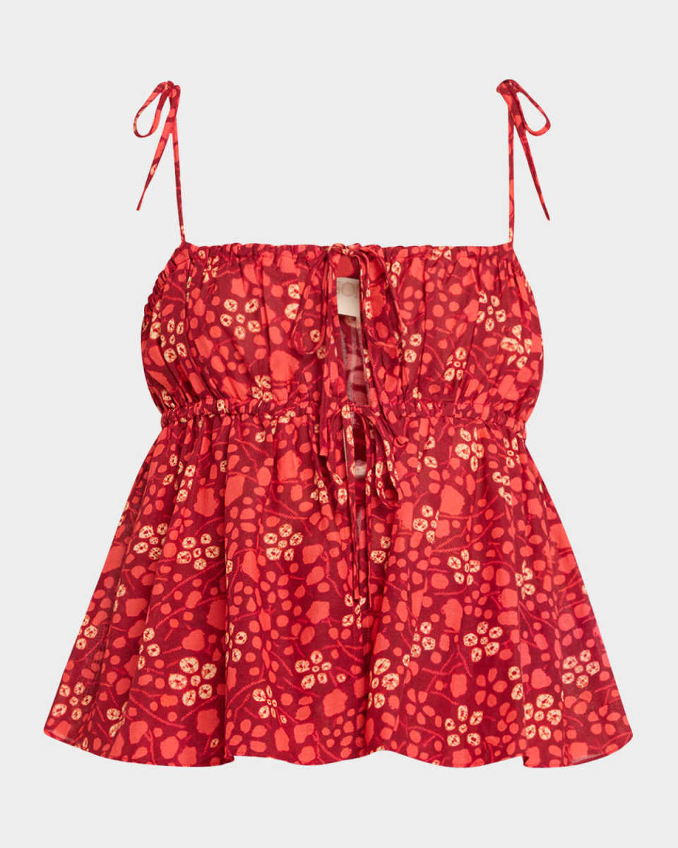 Tallulah Tie-Shoulder Top